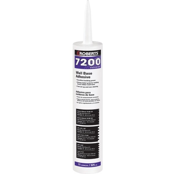 Roberts 7200 Base Bond® Adhesive, 11 Oz. Case Of 12