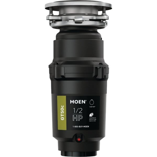 Moen Gt Series 1/2 HP Continuous Feed Garbage Disposal