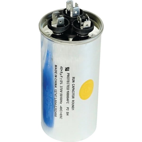 Supco Supco 370 Volt 45/5 Mfd Dual Round Run Capacitor