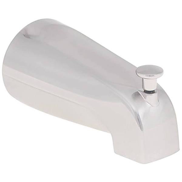 Proplus Bathtub Spout With Top Diverter, Adjustable Connector In