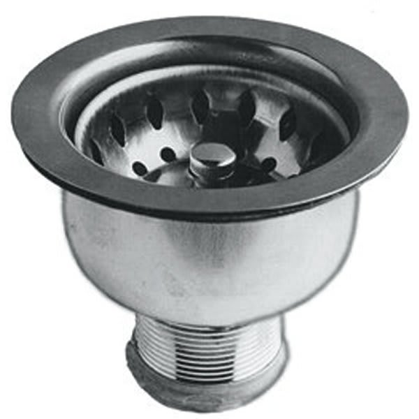 Premier HeavyDuty Sink Basket Strainer, Chrome Plated Brass HD Supply