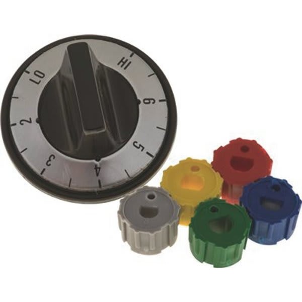Supco Range Knob Kit Elec Black