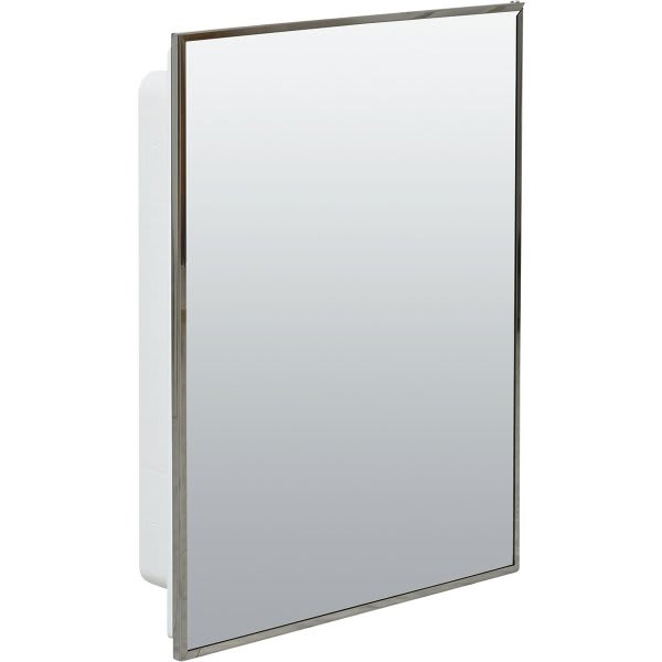 Zenith 24.38 In. X 19.5 In. Lighted Sliding Door SurfaceMount Medicine