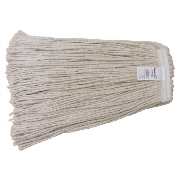Renown 4 Ply Headband Natural Cotton Cut Mop Head, 1", 24 Oz, Case Of 6