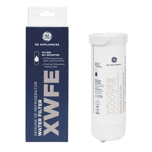 GE Genuine XWFE Replacement Water Filter For Compatible GE Refrigerators, Part # XWFE