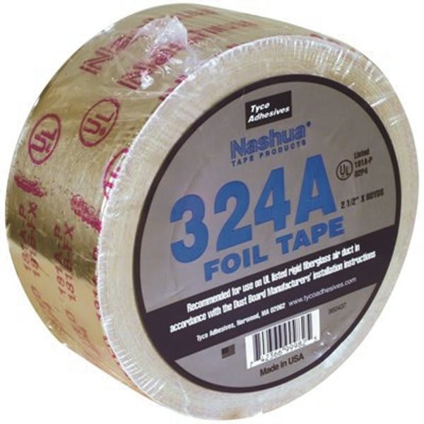 Nashua 2.5 In. X 60 Yd. 324a Premium Foil Duct Tape