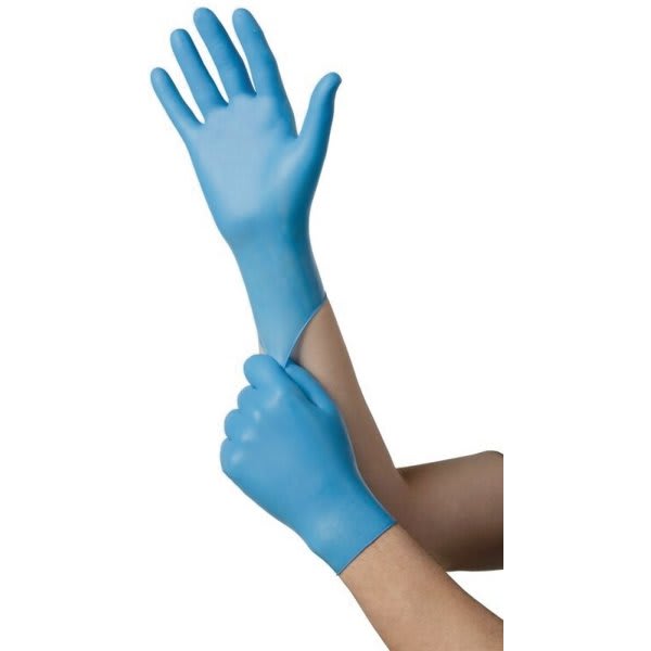 Ambitex Nitrile Select Exam Disposable Gloves (Large)  Package Of 100