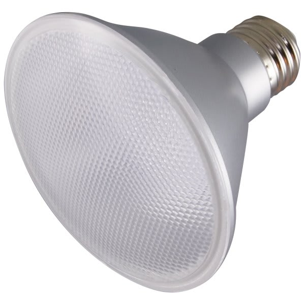 Satco S9431 LED PAR30 Long Neck Bulb – 12.5W (75W Eqv), 3000K Warm White, Dimmable, E26