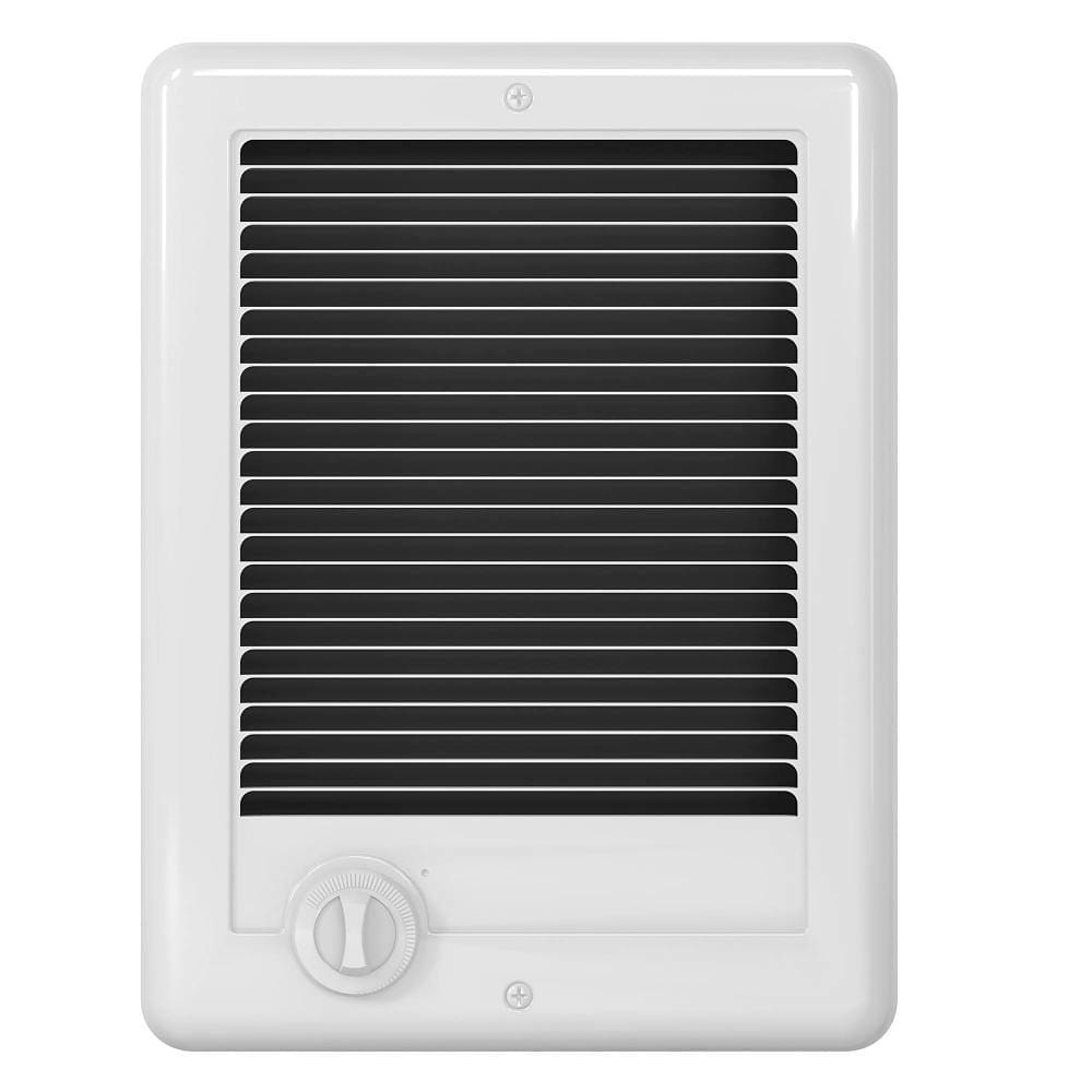 Cadet Com-Pak Fan-Forced Wall Heater with Thermostat, 1500/1125W, 240/208