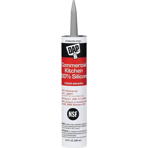 Dap Commercial 9.8 Oz Clear Kitchen Silicone Sealant Cartridge