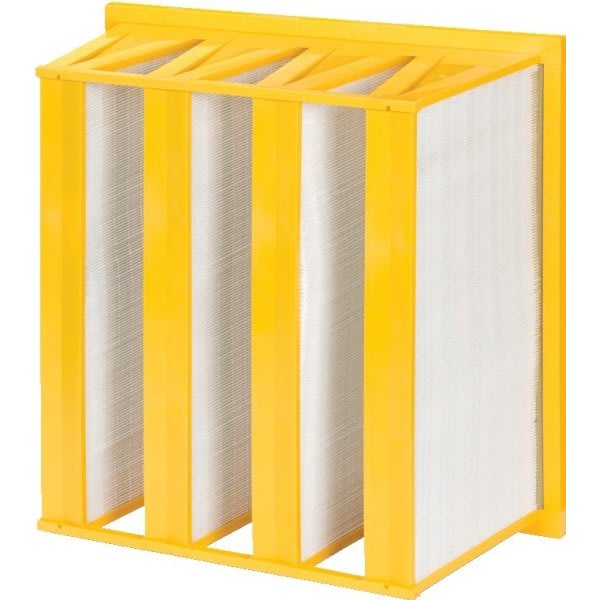 20x20x12 4v-Bank Mini Pleat Air Filter Without Gasket Merv 14 Box Of 1