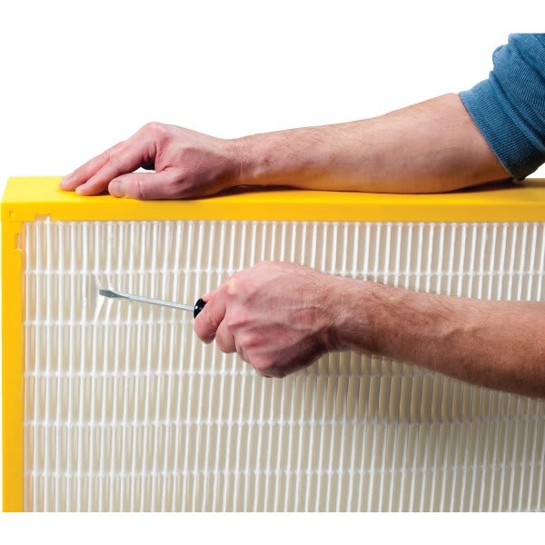 Mini Pleat Merv 15 Standard Plastic Frame 20 X 25 X 4 Box Of 3