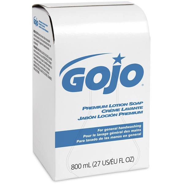 Gojo® Premium Lotion Soap Refill For The Gojo 800 Series Bag-In Case Of 12
