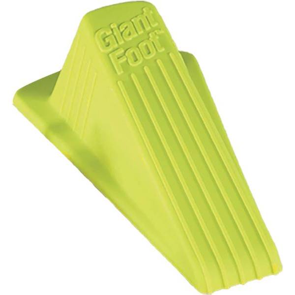Impact 6-1/4 In Yellow And Green Super Door Stop