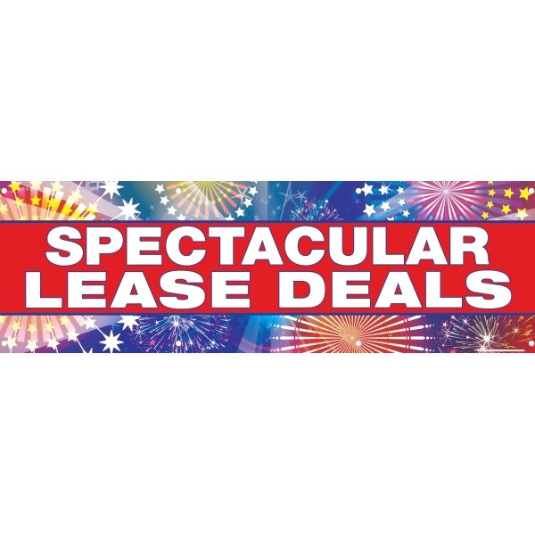 Horizontal Semi-Custom Banner, Celebration, 10' X 3'