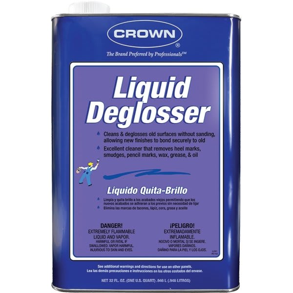 Charles Paint 81613 Qt Clear Paso Liquid Sander Deglosser, Package Of 6