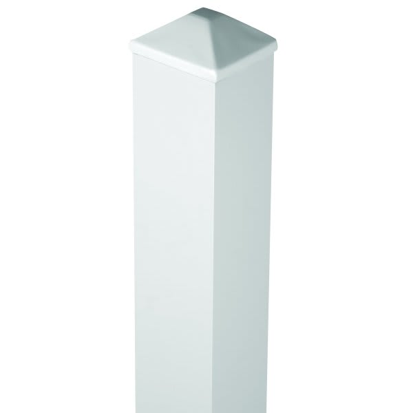 6 Ft. Aluminum Sign Post (White)