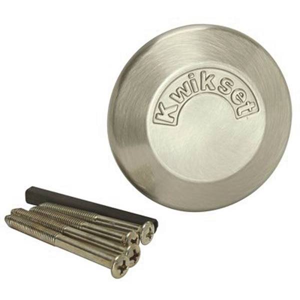 Kwikset® 663 One Sided Deadbolt, Thumbturn Inside Thk Satin Nickel HD