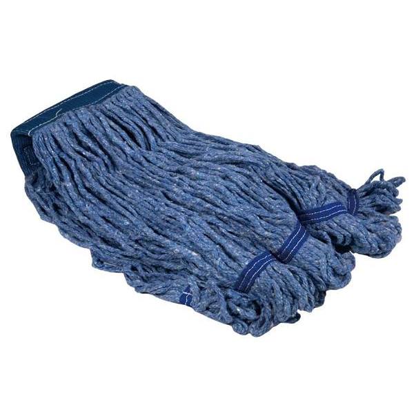 Renown 5 In. Headband 20oz Blue Blend Looped String Mop Package Of 2