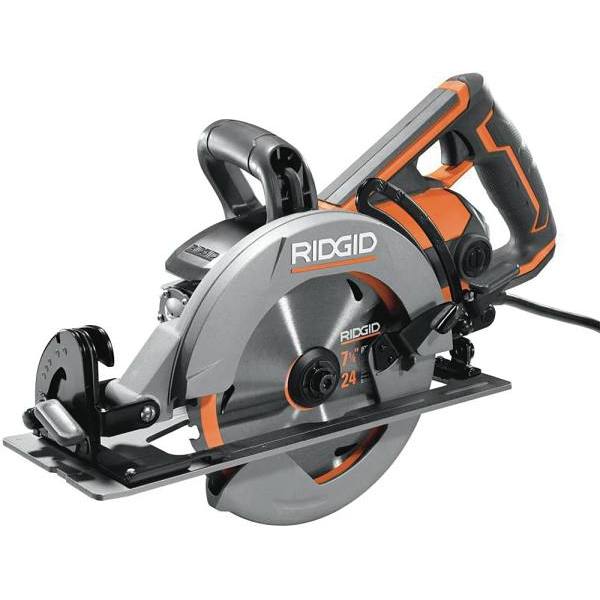 Ridgid Thrucool 15 Amp 7-1/4 In Worm Drive Circular Saw