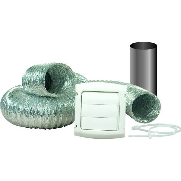 Dundas Jafine 4" Bathroom Fan Vent Kit Roof Style HD Supply