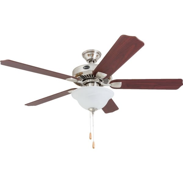 Seasons® 52 In. 5Blade Led Ceiling Fan W/ Light (Brushed Nickel) HD