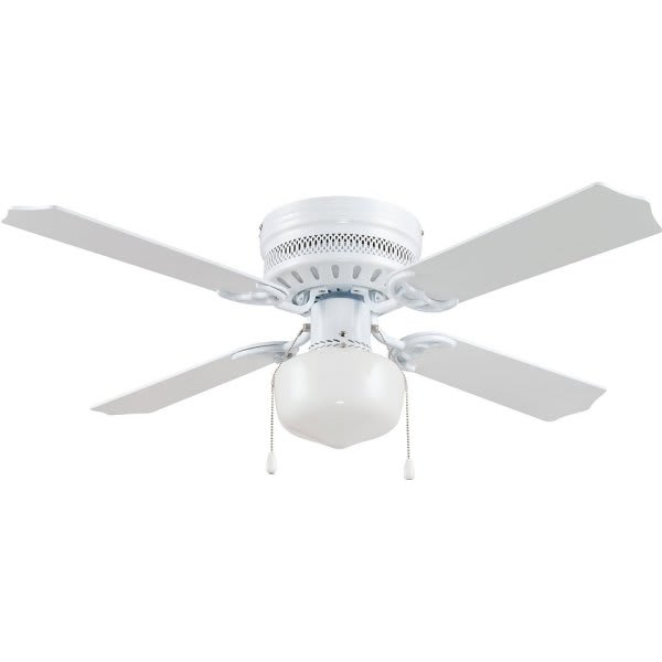 Seasons Torrey 42 In. 4-Blade Ceiling Fan W/ Light White