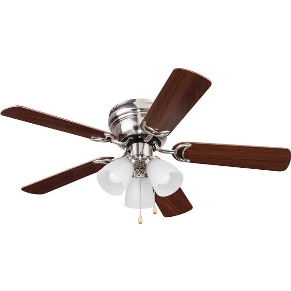 Seasons® 42 In. 5-Blade LED Ceiling Fan W/ Light (Brown)