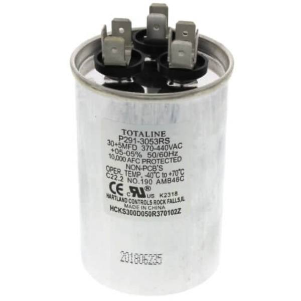 Payne 370 Volt 30/5 Mfd Round Oem 1.5 Ton Run Capacitor