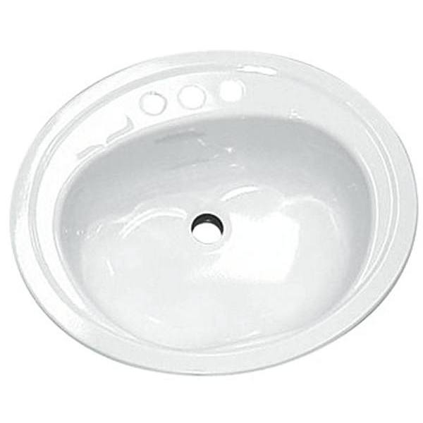 Gerber 19 In. X 17 In. Gerber Plymouth WallHung Bathroom Sink In White