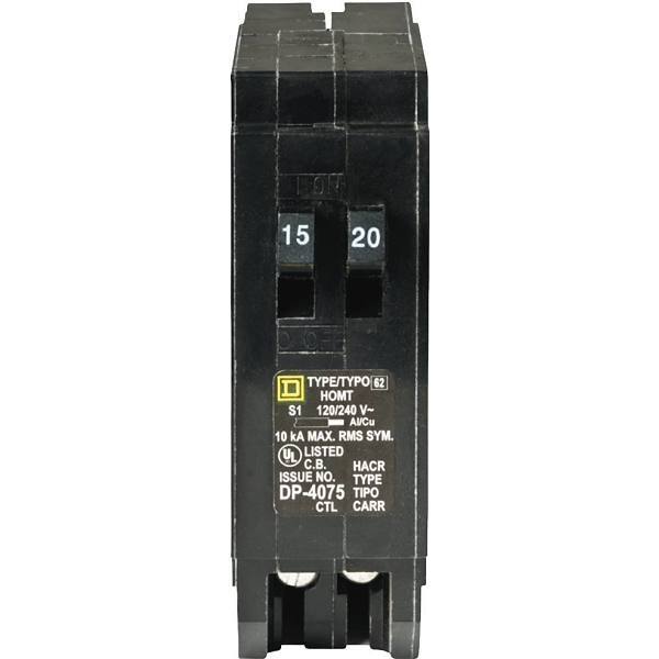 Square D Homeline 20 Amp SinglePole Circuit Breaker HD Supply