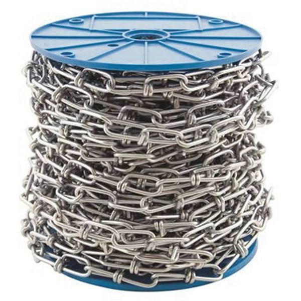 Kingchain 12 X 100 Ft ZincPlated Steel Reeled Jack Chain HD Supply