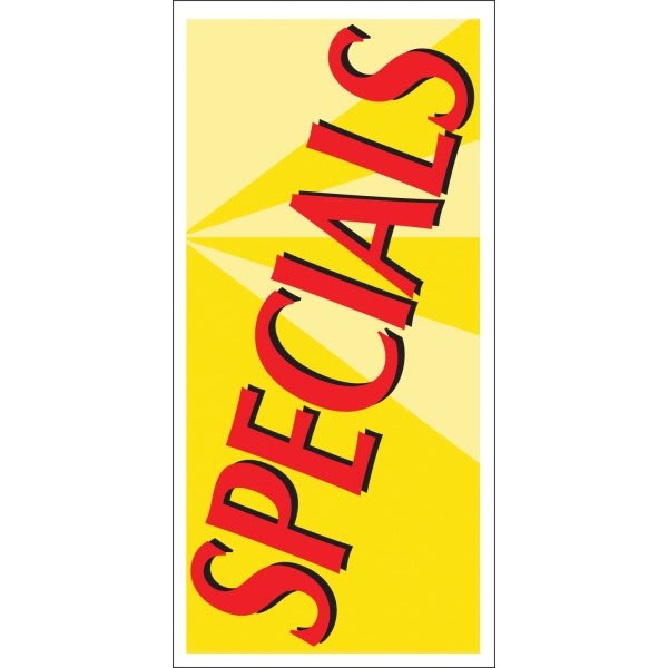 Spotlight Specials Lawn Banner, 15 X 32