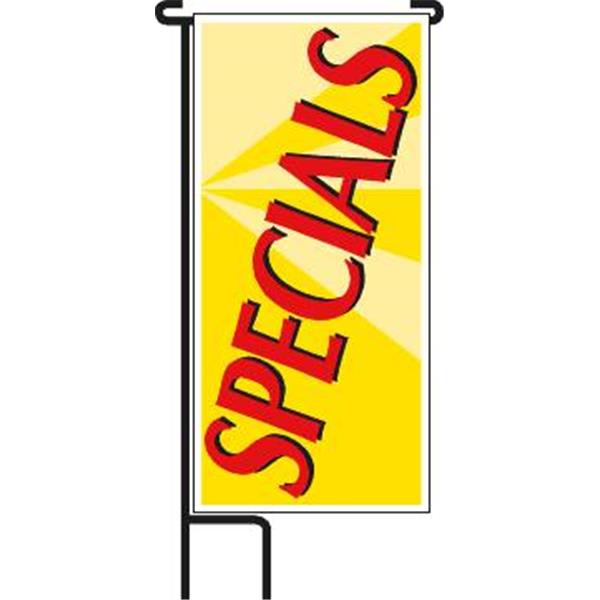 Spotlight Specials Lawn Banner Kit, 15 X 32