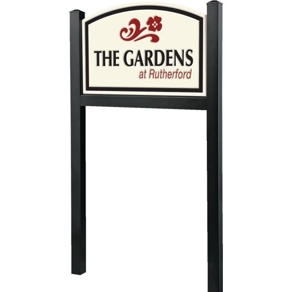 Square Steel Sign Post, 8' X 13/4 X 13/4" HD Supply