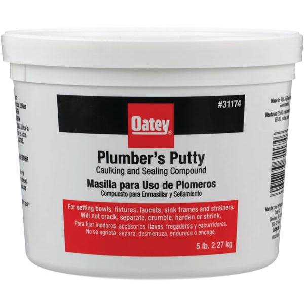 Oatey 5 Lbs Stainless Plumber'S Putty
