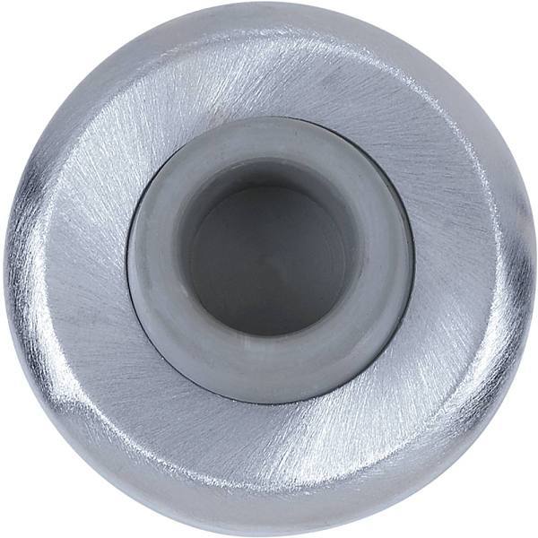 Tell Concave Satin Chrome Wall Bumper