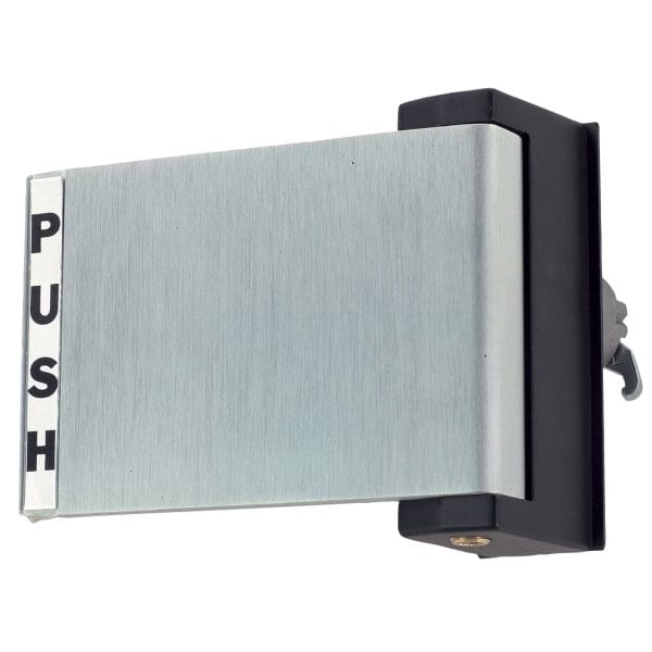 Strybuc 5.63 In Push Pull Paddle Latch (2-Pack) (Aluminum)
