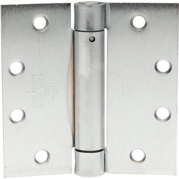 Hager 41/2 In X 41/2 In Prime Coat Template Spring Hinge Package Of 3