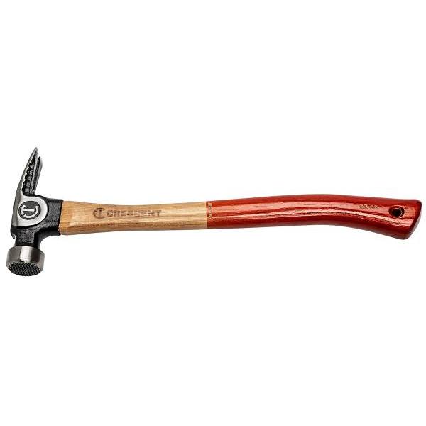 Milwaukee 48-22-9080 20oz Curved Claw Hammer With ShockShield Grip - Smooth Face