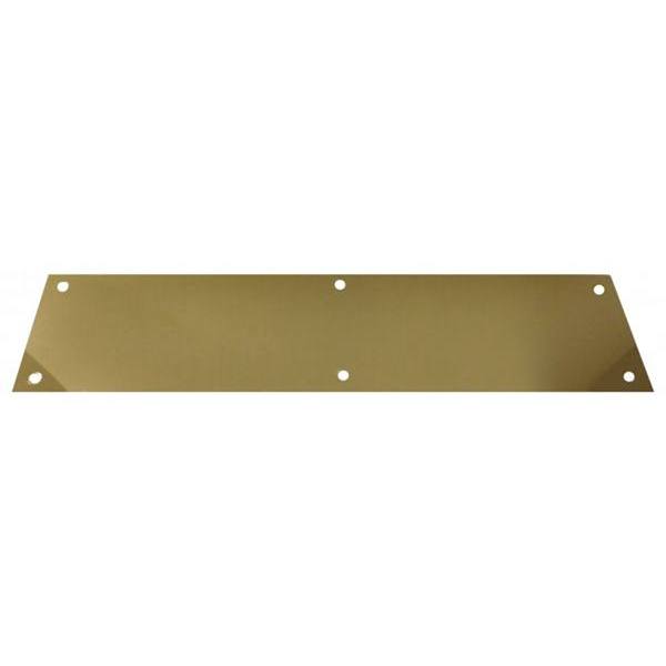 SKANDH Aluminium Finger Plate 6 X 4 Inch Push Plate For Door (Silver