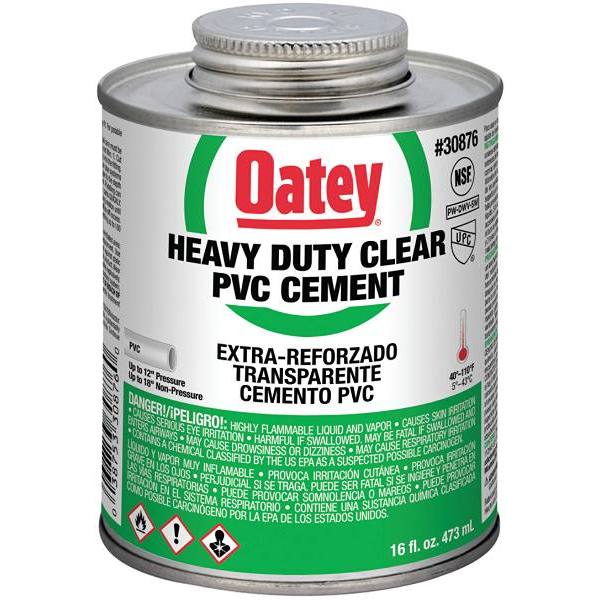Christy' 16 Oz Pvc Red Hot Blue Glue Cement HD Supply