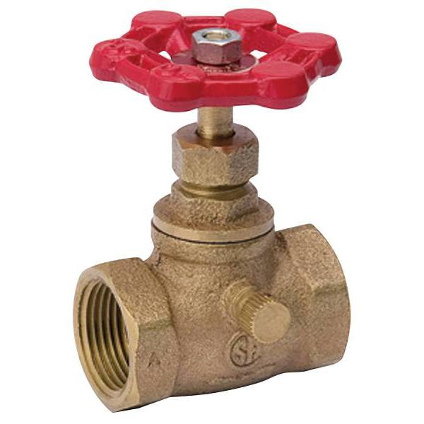 5-Pack EZFLD 1/4 Turn Dual Handle Angle Stop Valve – 3/8 X 3/8 X 1/2 FIP Compression, Lead-Free Brass