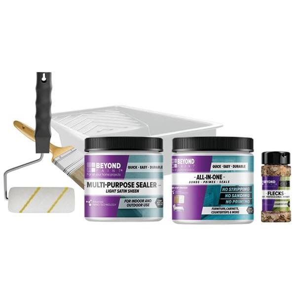 Beyond Paint 1 Pt. Off White Countertop Makeover Refinishing Kit HD