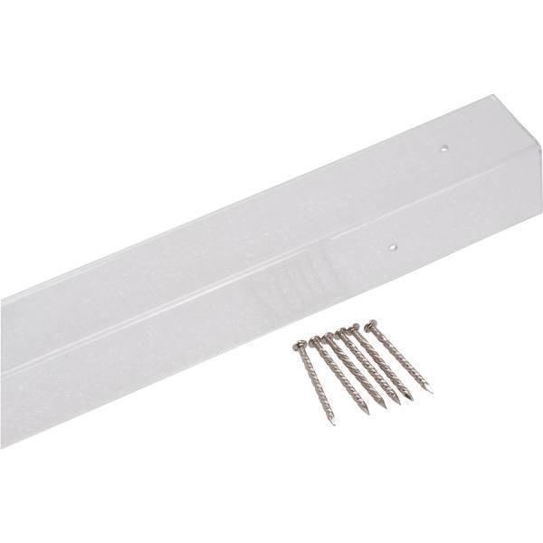 National Brand Corner Guards, Clear, 11/8 In X 4 Ft Package Of 5 HD