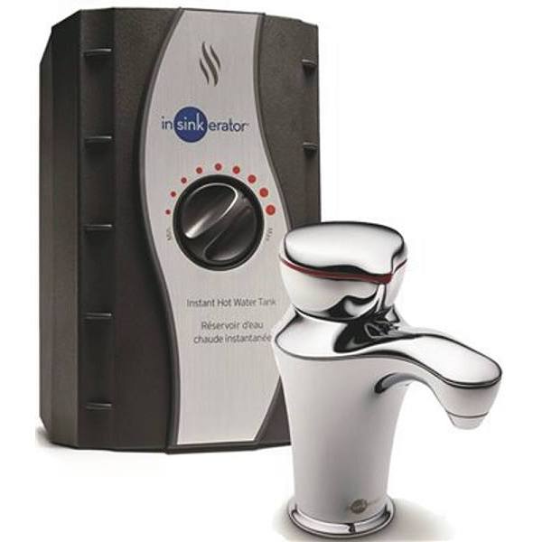 Insinkerator Invite Hot Water Dispenser Tank W/ 1-Handle Faucet, 5.8 " Chrome