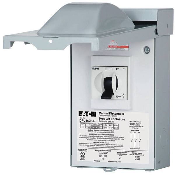 Eaton 30 Amp Ac Disconnect NonMetallic Fusible HD Supply