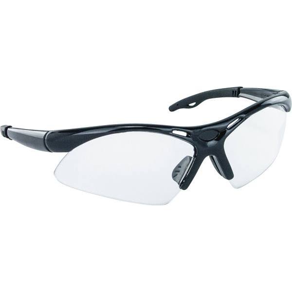 Clear Safety Glasses, Black