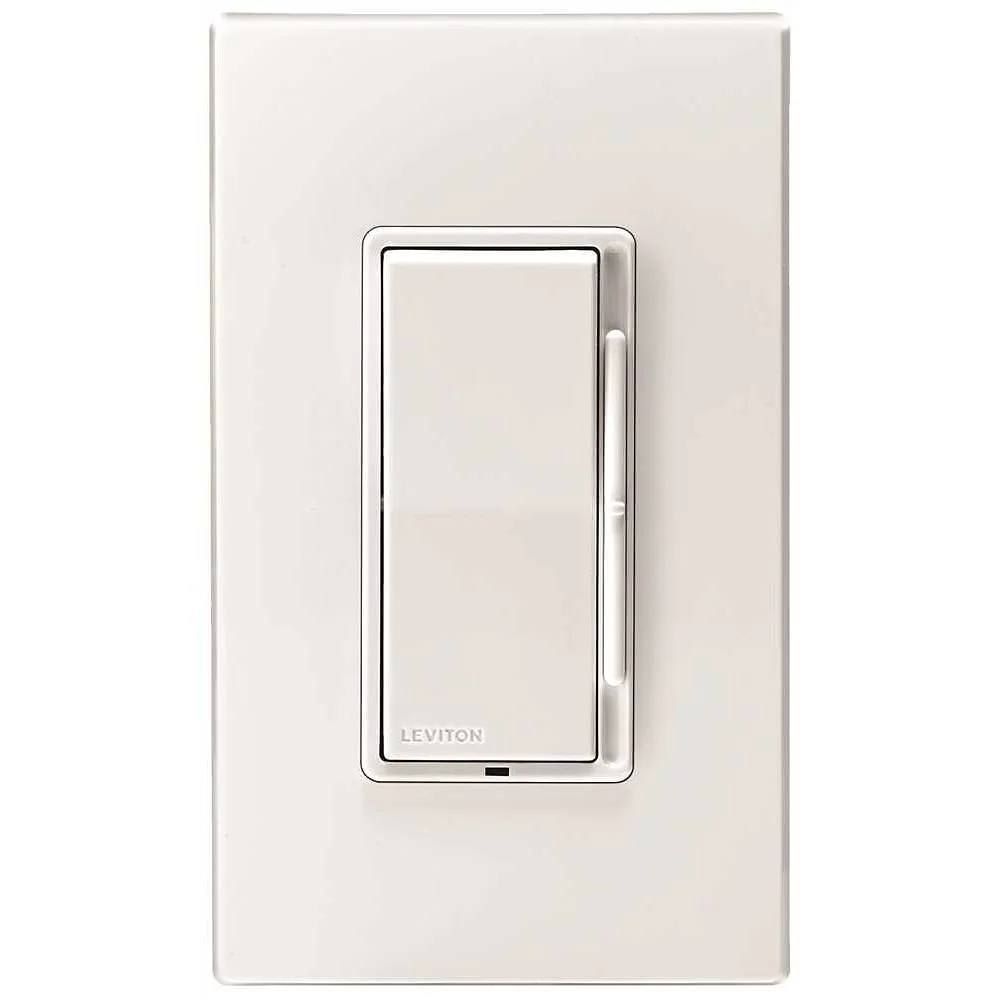 Leviton Decora Slide Dimmer For 300-Watt Dimmable Led, White | HD Supply