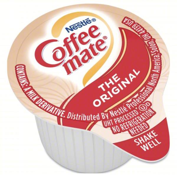 Coffee Mate Original Liquid Creamers .375 Oz Us, Case Of 180